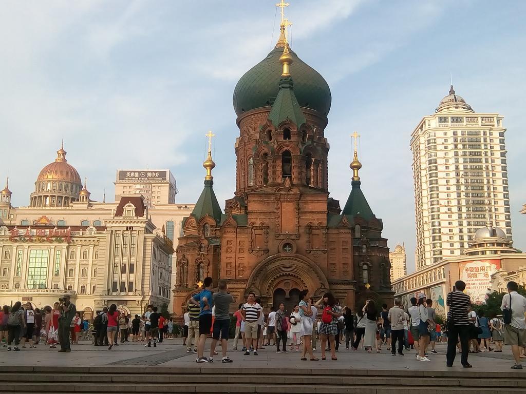 Harbin Lily Holiday Apartment Central Avenue Екстериор снимка